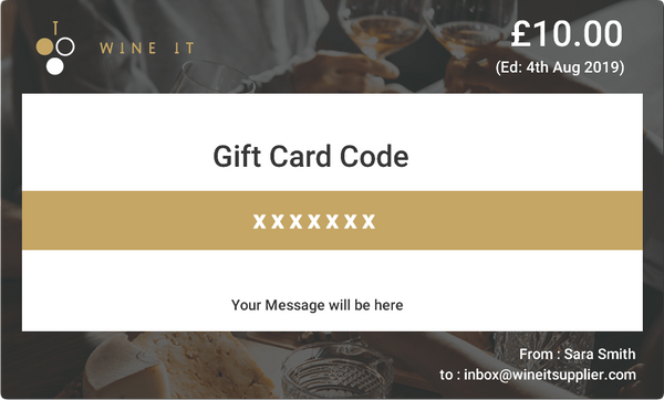 Wine It Gift Card - Wine It